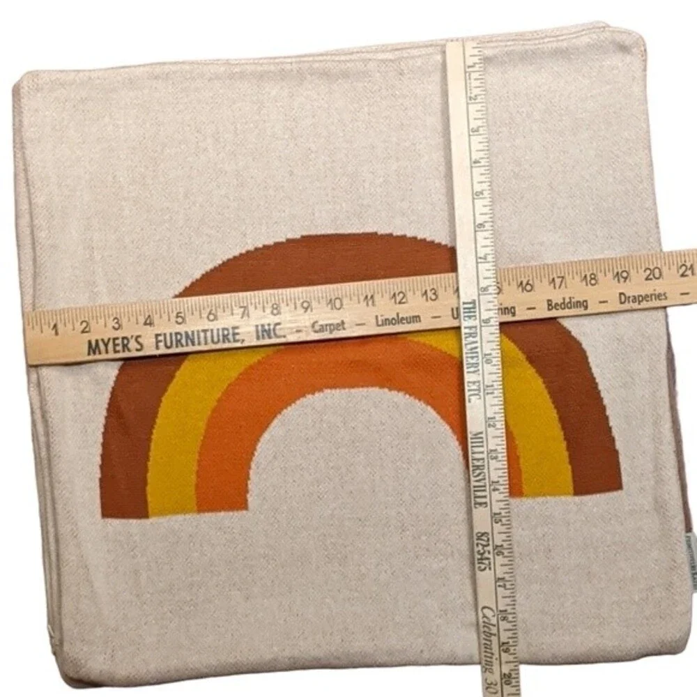 Primitives by Kathy tricolor rainbow pillow covers set of 2